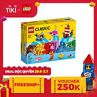 LEGO Classic 11018 Hộp gạch Classic chủ đề đại dương sáng tạo (333 chi tiết)