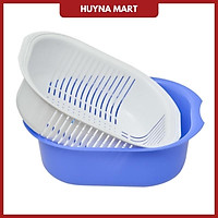 Rổ Nhựa Đôi Song Long 001 Chất Liệu Cao Cấp PP