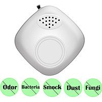 Portable Air Purifier Smoke Purifier Mini USB Air Cleaner Negative Ion Generator Wearable Low Noise Air Freshener