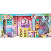 Bộ xếp hình ngôi nhà 2 tầng Peppa Pig (mẫu ngẫu nhiên)