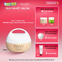 Kem dưỡng ẩm Shiseido Waso GIGA Hydrating Rich Cream 50ml