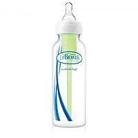 Bình sữa Dr Brown's Options 250ml (nhựa, cổ hẹp)