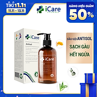Dầu gội dược liệu Antisol - Ngăn ngừa nấm da đầu, gàu, ngứa da đầu