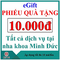 NK Minh Đức Phiếu quà tặng 10.000đ