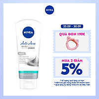 Sữa rửa mặt NIVEA Anti-Acne khoáng chất giúp ngừa mụn (100g) - 82327