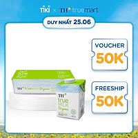 Thùng 12 hộp sữa tươi hữu cơ TH True Milk Organic 500ml (500ml x 12)