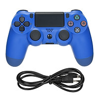 Wireless Bluetooth Gamepad Dual Shock Joystick Game Controller With 3.5mm Audio Port Compatible with Sony PS4 Controller
