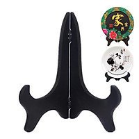 Folding Black Display Easel Stand Plate Dish Bowl Picture Frame Photo Holder, 7 Sizes Available