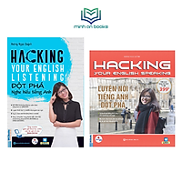 Combo Đột Phá 2 Kĩ Năng Nghe - Nói Trong Tiếng Anh - HACKING YOUR ENGLISH (Listening + Speaking) - Học Kèm App Mcbooks