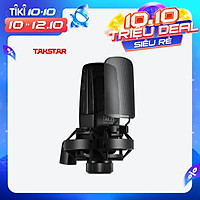 TAKSTAR TAK35 Professional Recording Microphone Condenser Cardioid Mic with Metal Windscreen Shock Mount for Network
