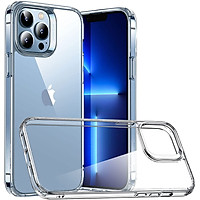 Ốp Lưng Cho iPhone 13 / 13 Pro / 13 Pro Max ESR Classic Hybrid Shock-Absorbing Case (Mặt Lưng Kính Cường Lực) - Hàng Nhập Khẩu