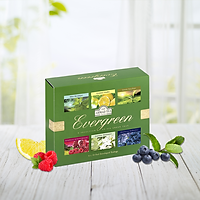 TRÀ XANH AHMAD ANH QUỐC - BỘ SƯU TẬP 6 VỊ (115g) - Evergreen