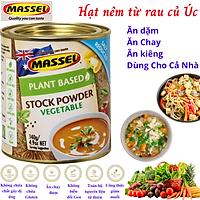 Hạt Nêm Cho Bé -Massel Stock Powder Vegetable Của Úc 100% Từ Rau Củ Vị Rau Củ - Nấu Được Món Chay, Món Mặn Cho Cả Gia Đình Và Dùng Nấu Ăn Dặm Cho Bé Rất Tốt – Lon 168g