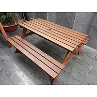 Băng ghế gỗ dầu chữ A