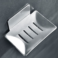 Giá, Kệ Để Xà Bông, Xà Phòng Tắm Dính Tường; Chất Liệu Inox; Không Cần Khoan Đục