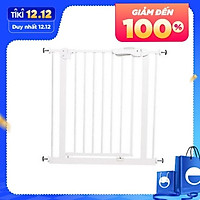 Thanh Chặn Cửa, Cầu Thang Babysafe - Khóa Doublelocking, Đóng Tự Động - Dùng Cho Cửa Kích Thước Từ 75 - 85 cm