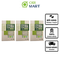 Combo 3 Gạo Hữu Cơ Ecoba Ngọc Mễ - Ecoba Organic Jasmine Rice 1kg