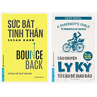 Sách - Combo Sức bật tinh thần + Câu chuyện ly kỳ từ cậu bé giao báo - FirstNews