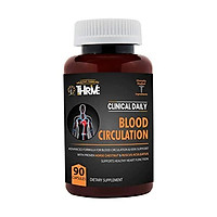 CLINICAL DAILY Blood Circulation Supplement. Butchers Broom, Horse Chestnut, Cayenne, Arginine, Diosmin. Herbal Varicose Vein Treatment. Poor Circulation and Vein Support for Healthy Legs. 90 Capsules