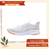 Giày Chạy Bộ Nữ PEAK EW12288H Trắng Cam