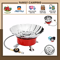 Bếp gas mini gấp gọn, bếp nấu ăn siêu tiện dụng du lịch, bếp cắm trại hãng AoTu