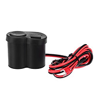 Motorcycle 2 in 1 Mobile Phone Charger Cigarette Lighter, Waterproof