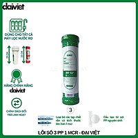 Lõi Lọc Nước Số 3 PP 1 Micro - Hàng Chính Hãng Đại Việt Dùng Cho Nhiều Dòng Máy Lọc Nước RO