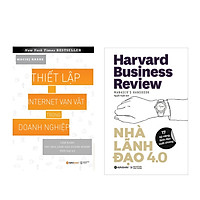 Combo Sách Kĩ Năng Kinh Doanh: Nhà Lãnh Đạo 4.0  + Thiết Lập Internet Vạn Vật Trong Doanh