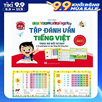 Tập Đánh Vần Tiếng Việt - Theo Sơ Đồ Tư Duy - Phiên bản mới nhất 2021