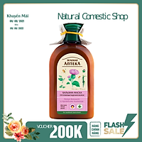 Dầu xả giảm rụng tóc Zelenaya Apteka cây ngưu bàng và protein lúa mì 300ml