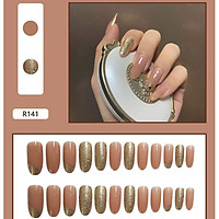 Bộ 24 móng tay giả nail thời trang như hình (R-141)