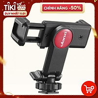 Gá kẹp điện thoại Ulanzi ST-06 gắn lên tripod, thanh trượt quay video, ring light hàng chính hãng
