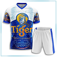 Áo Thể thao Không Logo – Tiger – Vải Mè Vuông Cao Cấp