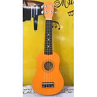 Đàn Ukulele Soprano MK1, màu cam, kèm bao da, móng, dây