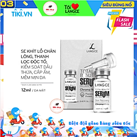 SERUM TOTAL BEAUTY COLLAGEN+ NHAU THAI CỪU TRẮNG DA NGỪA LÃO HOÁ 12ml - HỘP BẠC LANGCE