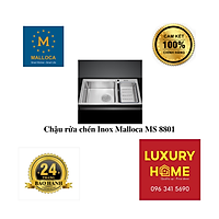 Chậu rửa chén Inox Malloca MS 8801