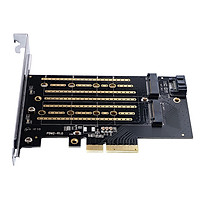 Adaper gắn SSD M.2 NVMe và SATA cho máy tính bàn Orico PDM2