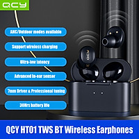 Tai Nghe QCY HT01 TWS Không Dây BT Với ANC Chế Độ Ngoài Trời Tích Hợp Cảm Biến Trong Tai Và Trình Điều Khiển 7mm Thời Lượng Pin 30 Giờ