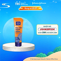 Sữa rửa mặt Clean&Clear Hàng Ngày - Trọng Lượng 100g - Deep Action
