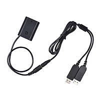 Bộ Chuyển Đổi USB Kép Giả Andoer NP-FZ100 DC Cho Sony A7III A9 A7RIII A7SIII