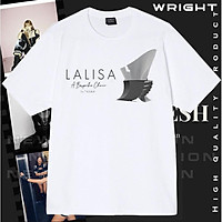 Áo thun unisex Wright Lalisa album K-pop
