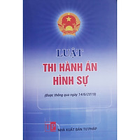 Luật Thi Hành Án Hình Sự