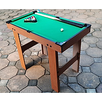 Bàn Bi Da Mini (Bàn Bi-a mini) thế hệ mới bằng gỗ dài 75 cao 63cm cho trẻ em