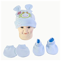Bộ 3 Món Nón, Bao Tay, Bao Chân Cho Bé HELLO B&B 0102