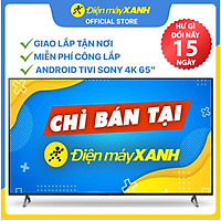 Android Tivi Sony 4K 65 inch KD-65X85J New 2021