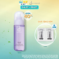 Nước Cân Bằng Ngăn Ngừa Lão Hóa Cho Da Nhạy Cảm d program Vital Act Lotion 125ml