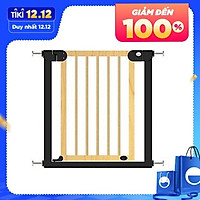 Thanh Chặn Cửa, Cầu Thang Không Cần Khoan Tường Babysafe Bằng Gỗ, Cửa Đóng Tự Động - Hàng nhập khẩu