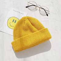 Mũ len Benie form tròn Nón len nam nữ mùa đông - Mã ML001