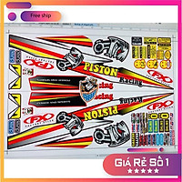 Tem rời dành cho elegant pittong đỏ đen