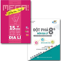 Bộ Đột phá 8+ và Mega luyện đề Môn Địa Lý